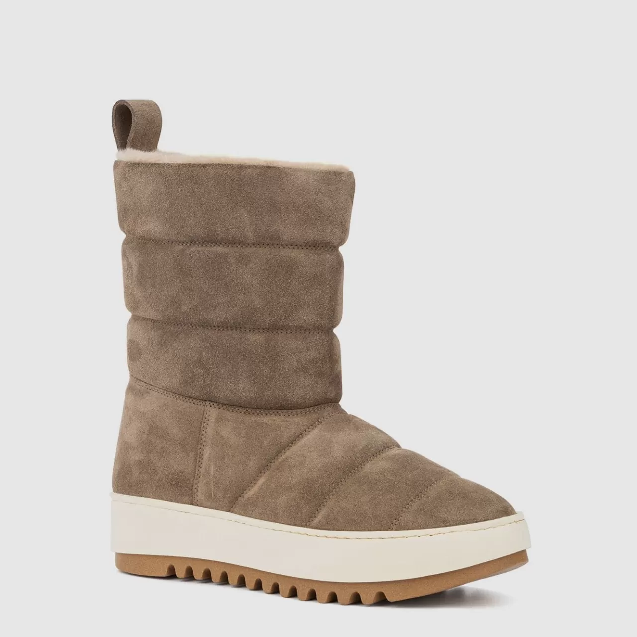 Aquatalia Boots | Alcee Light Taupe