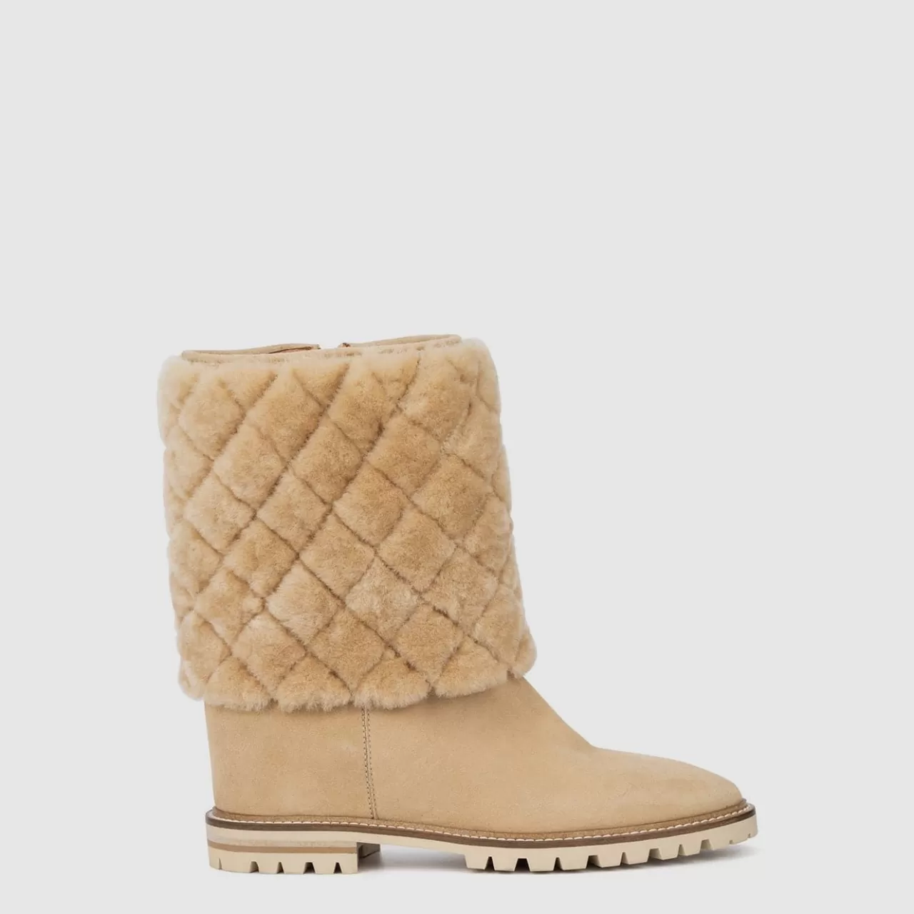 Aquatalia Boots | Casandra Beige