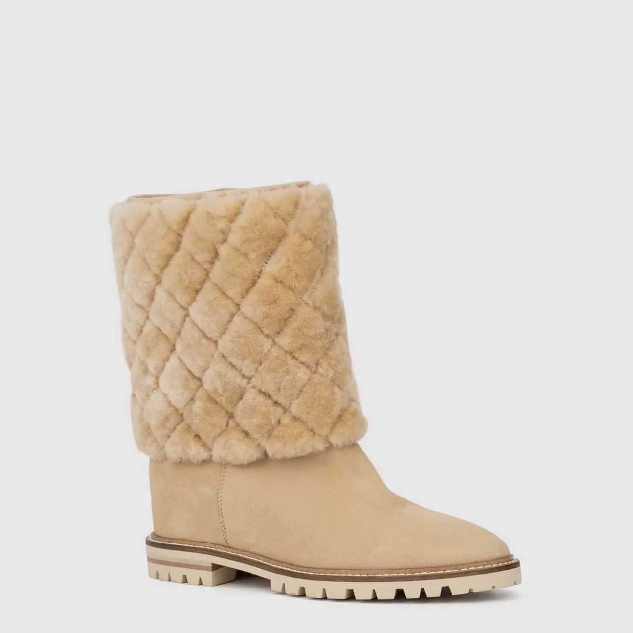 Aquatalia Boots | Casandra Beige