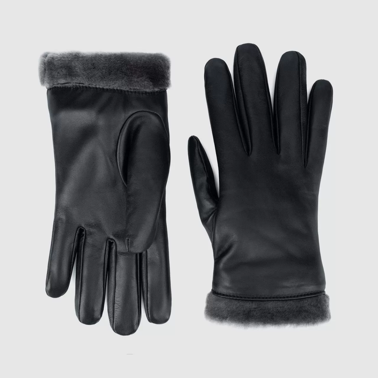 Aquatalia Gloves | Classic Cuff Glove Black