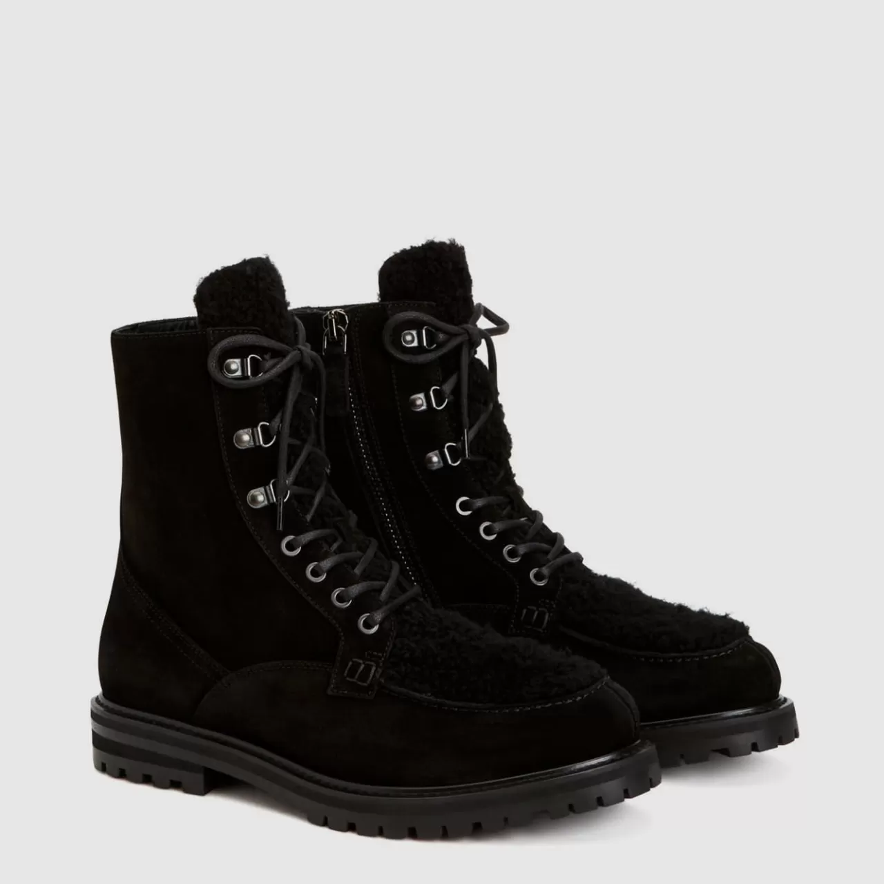 Aquatalia Boots | Isaac Black/Black