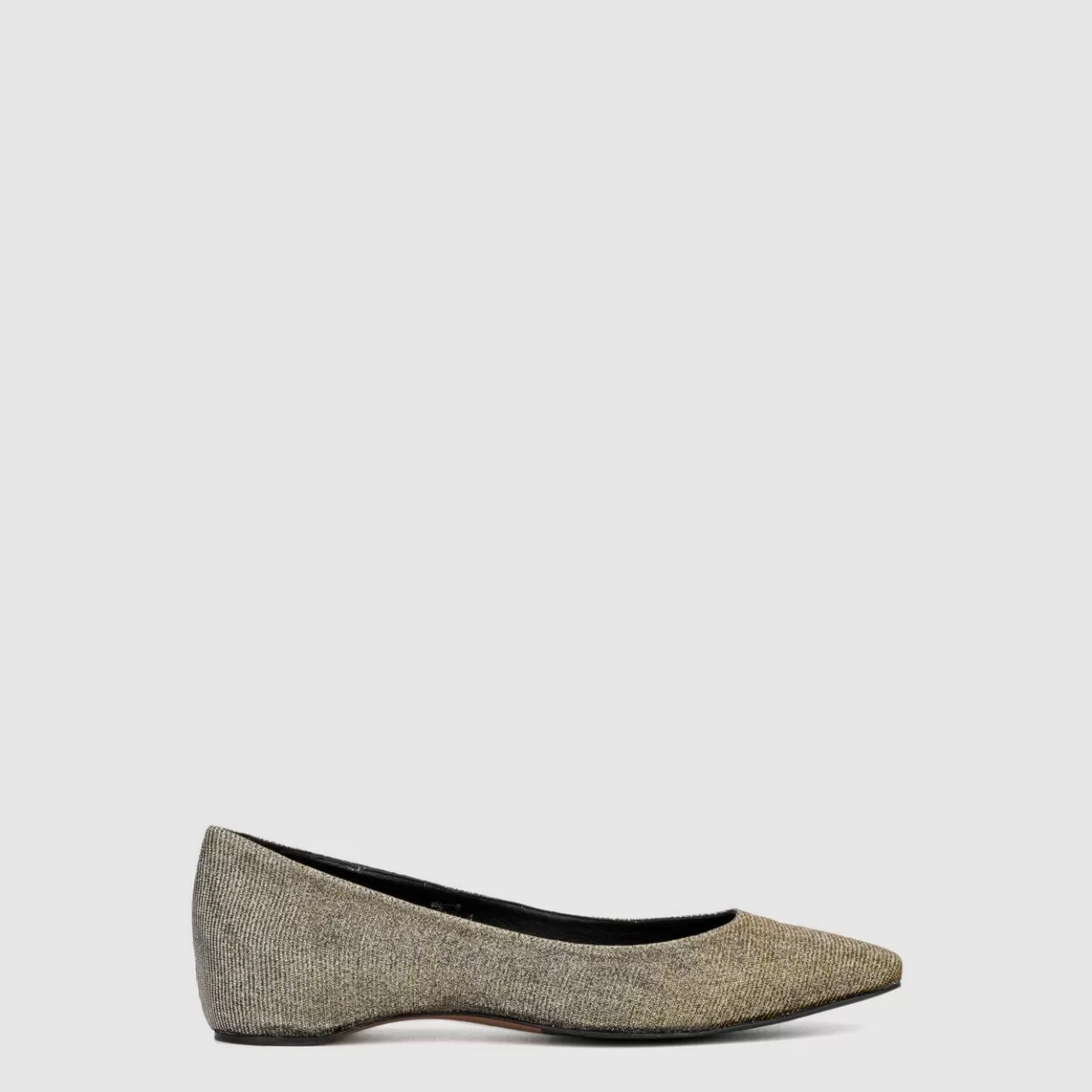 Aquatalia Flats | Marcella Silver/Gold