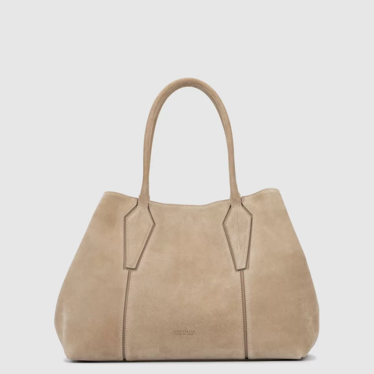 Aquatalia Handbags | Parma Carryall Light Taupe