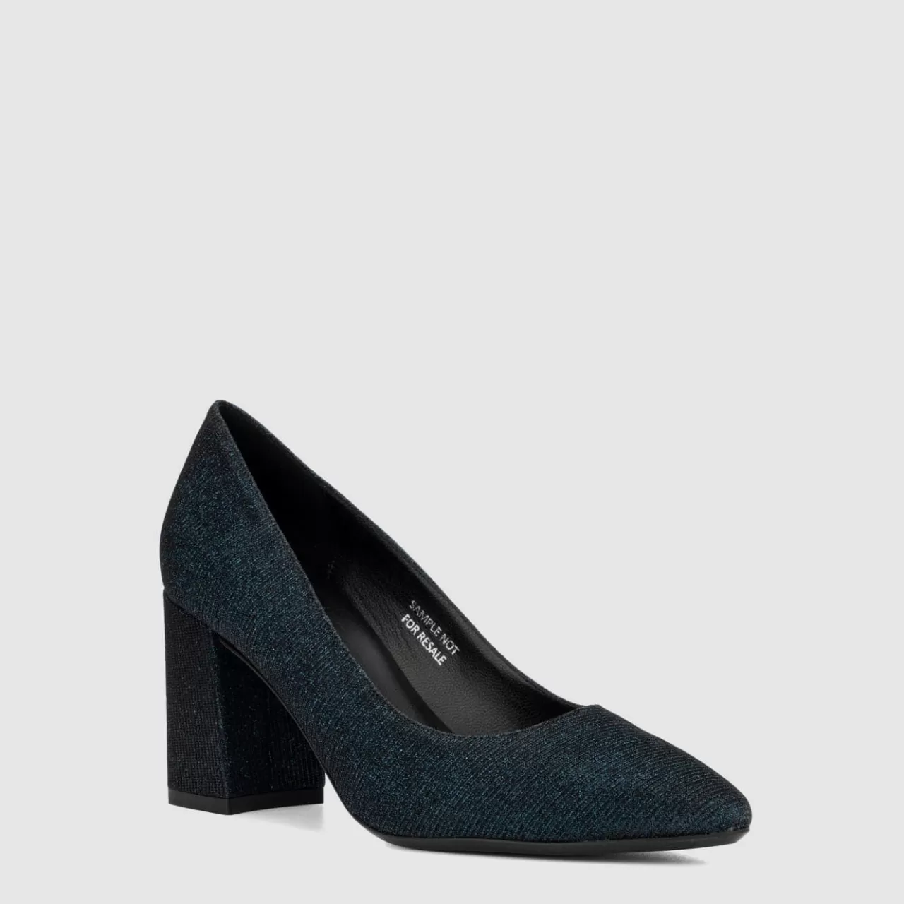 Aquatalia Heels | Peony Blue/Black