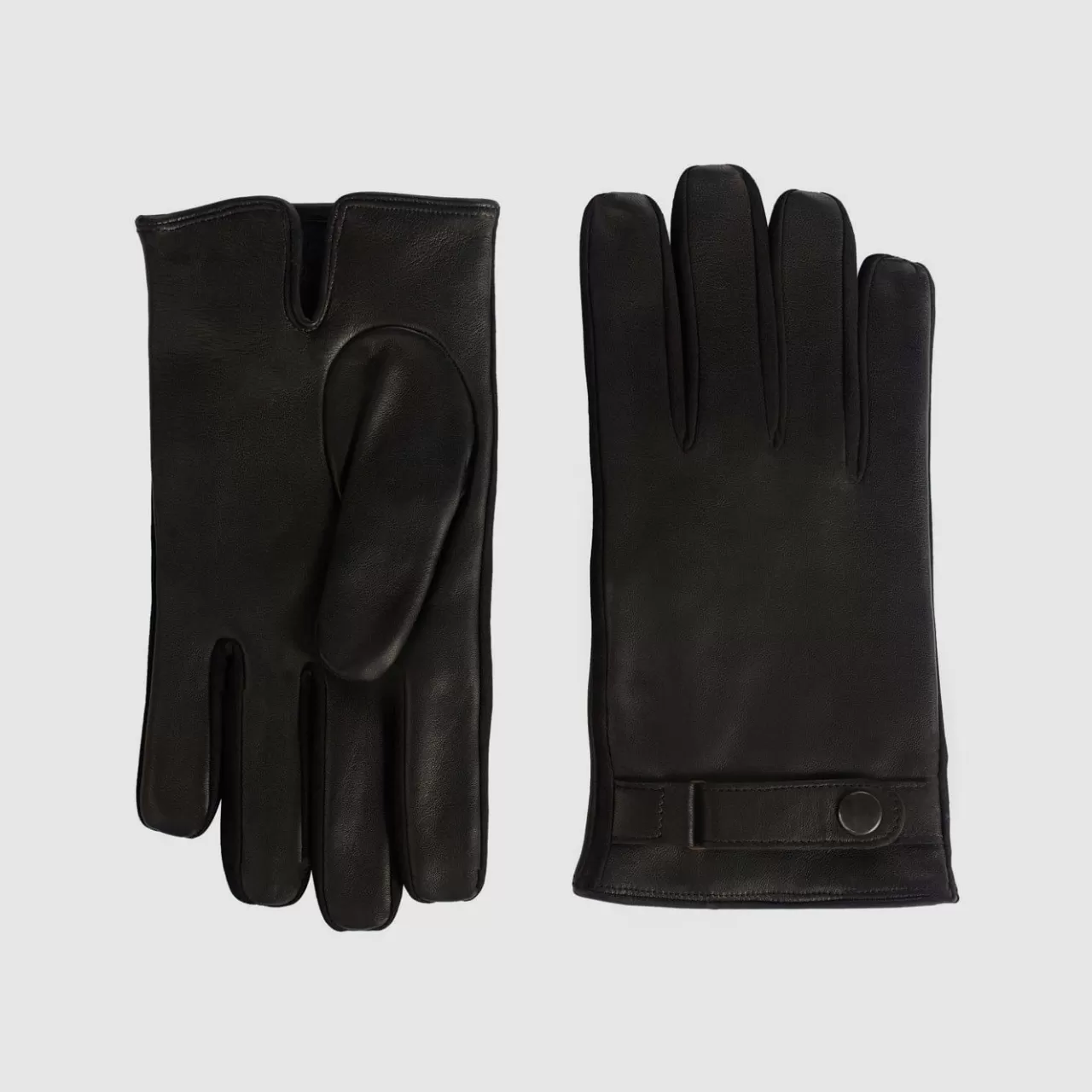 Aquatalia Gloves | Strap Glove Black