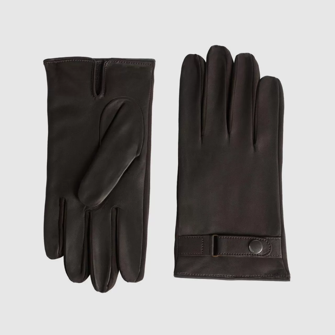 Aquatalia Gloves | Strap Glove Espresso